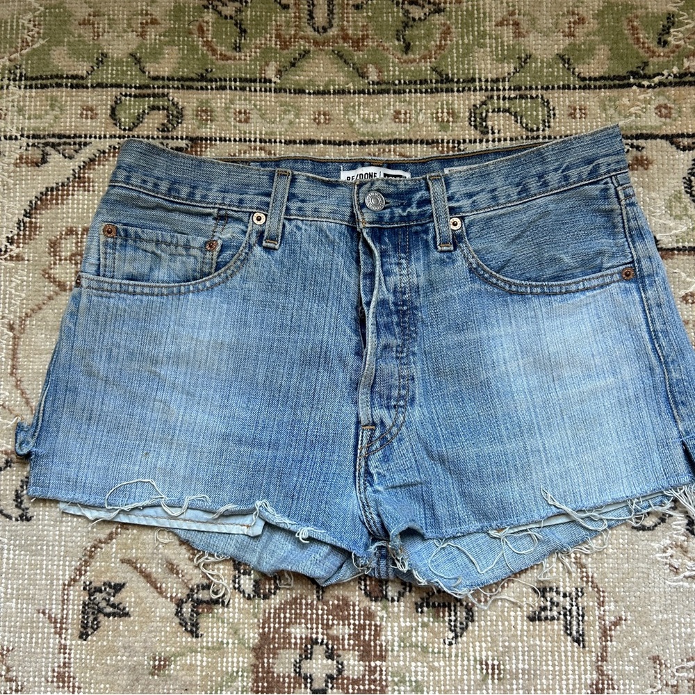 Re/Done Jean Shorts Size 26